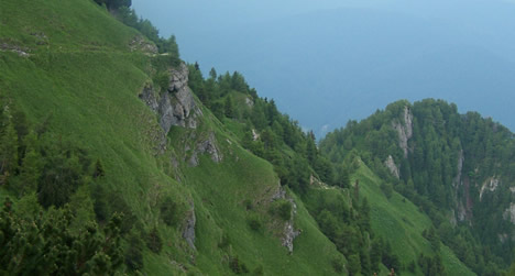 Bucegi Mountains view