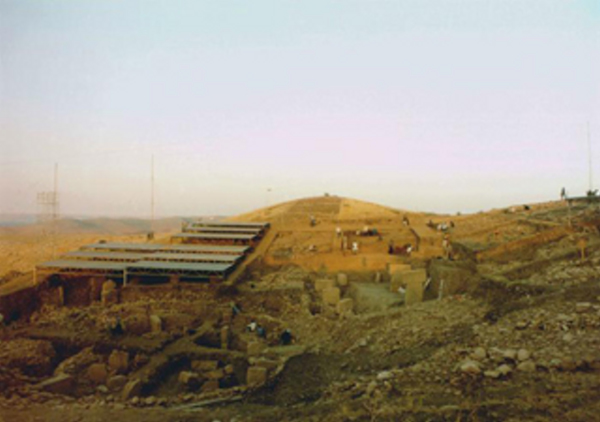 Göbekli Tepe Current view of the excavation area